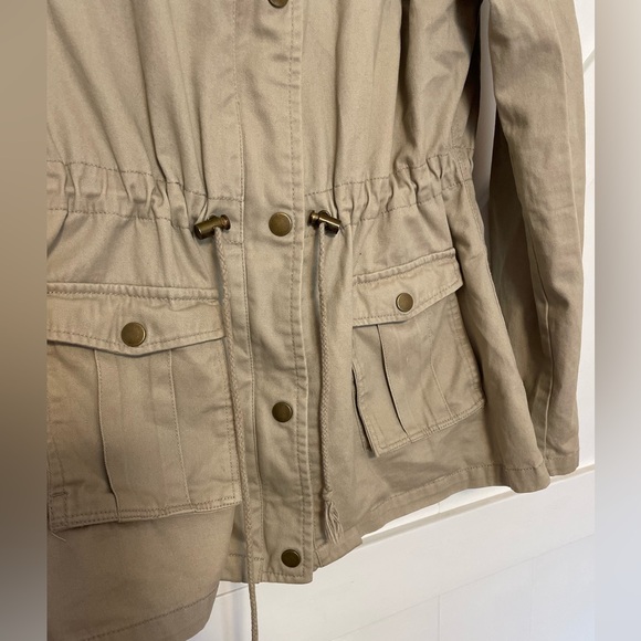 Kismet Khaki Utility Jacket Size Large - Picture 4 of 8